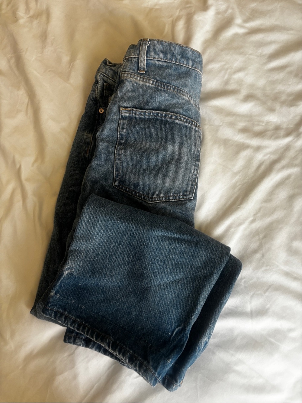 Free People straight-leg jeans